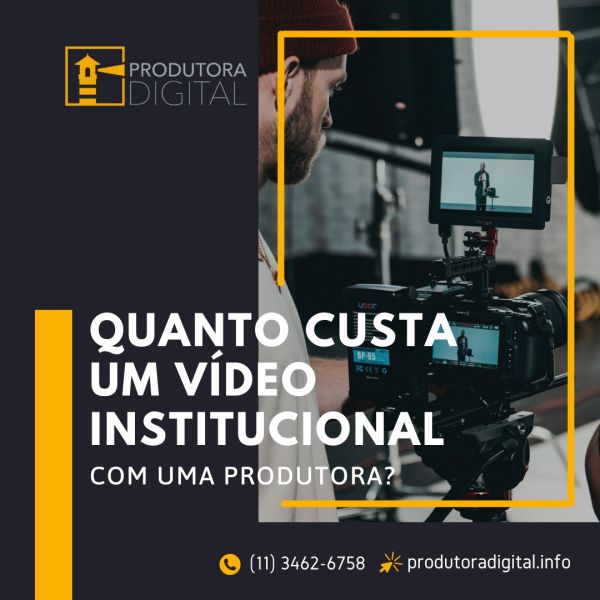 Quanto Custa Um Vídeo Institucional