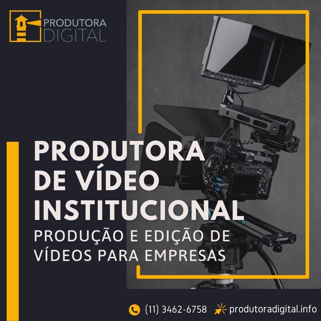Produtora de Vídeo Institucional