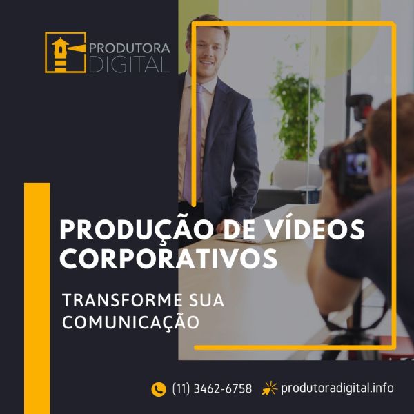 Produção de Vídeos Corporativos
