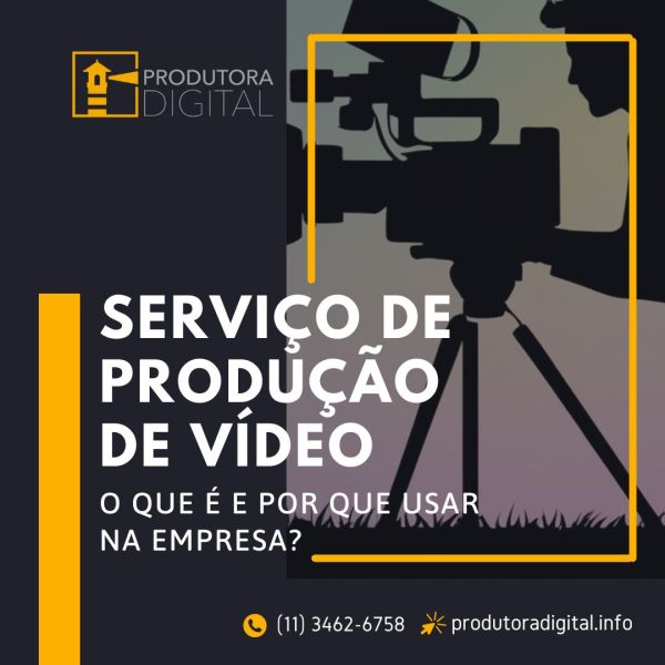 Serviço Produção de Vídeo
