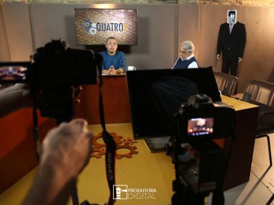 Gravação Programa Quatro V